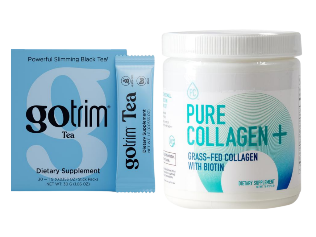 f you’re seeking a revitalizing ritual that works with your healthy lifestyle, it’s time to discover herbal tea with a modern, wellness-focused twist. Imagine a cup of tea that isn’t just comforting but is thoughtfully designed to help support your weight management and nourish your skin—inside and out. Enter the Herbal Collagen Tea, combining the innovative support of nutraMetrix GoTrim® Tea and nutraMetrix® Pure Collagen+ with a medley of dynamic botanicals.